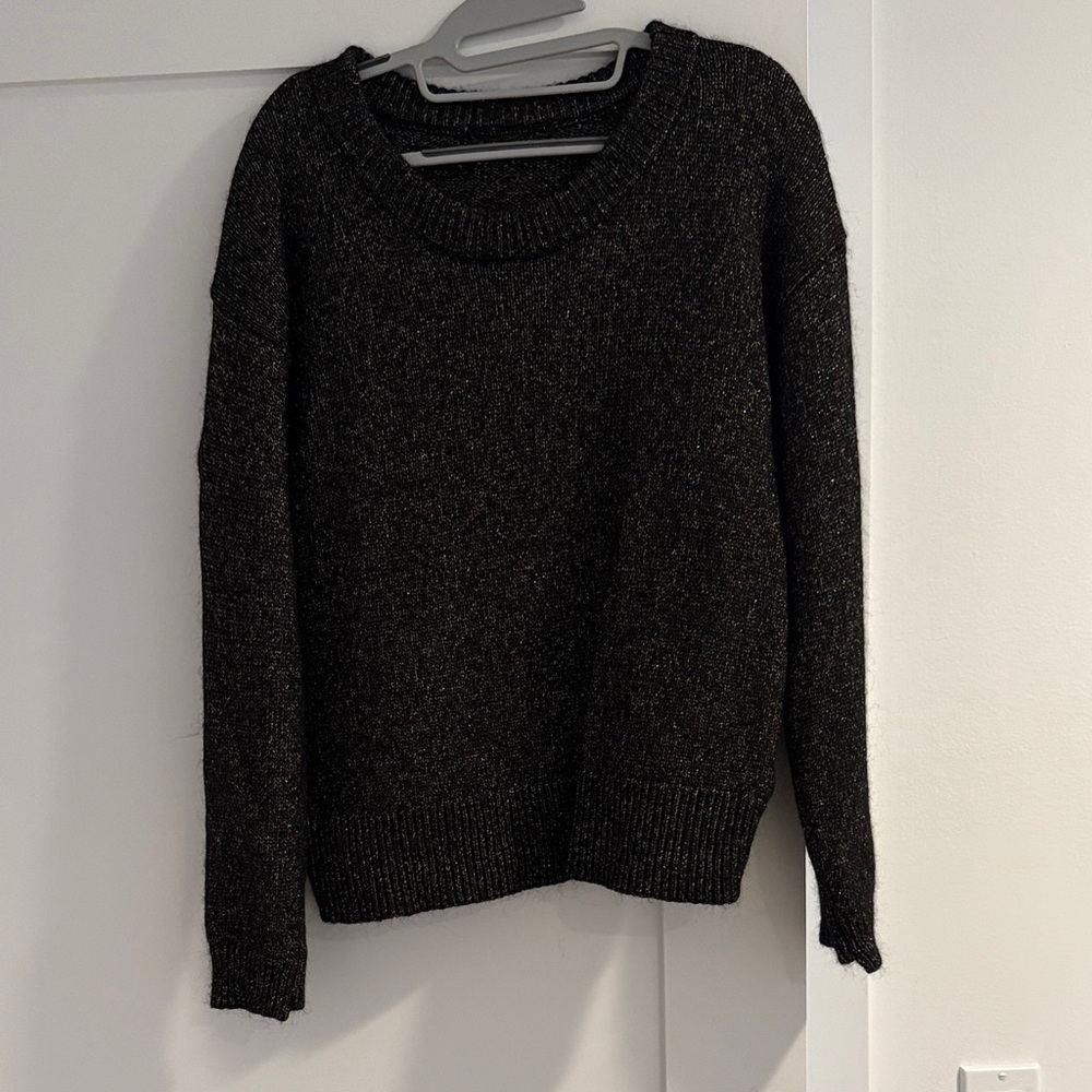 A.L.C. Charcoal Crew Neck Sweater